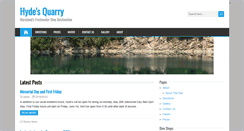 Desktop Screenshot of hydesquarry.com