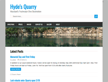 Tablet Screenshot of hydesquarry.com